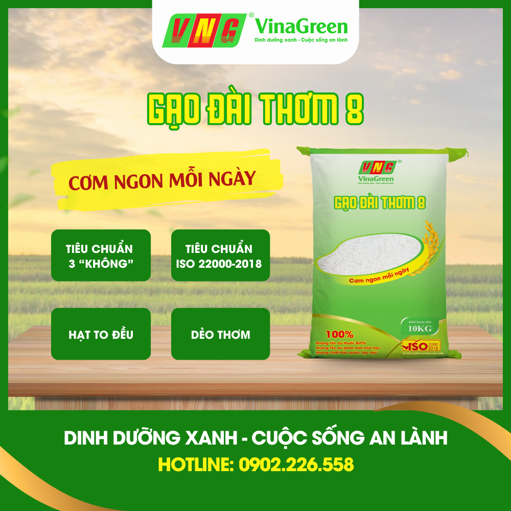 GAO DAI THOM 8 VINAGREEN