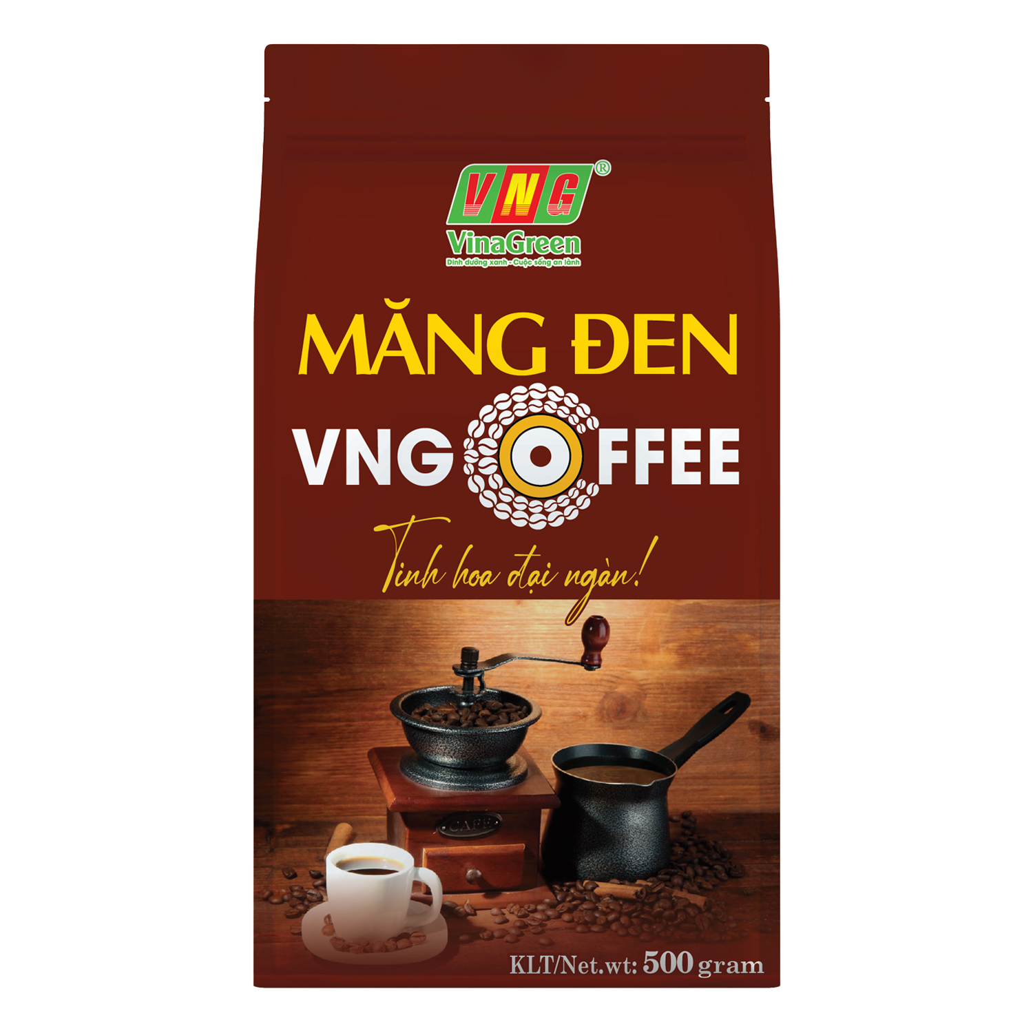 Măng Đen VNG Coffee - Cà phê Măng Đen VNG - Cafe VinaGreen - Tinh Hoa Đại Ngàn - Hương Vị Bí Truyền