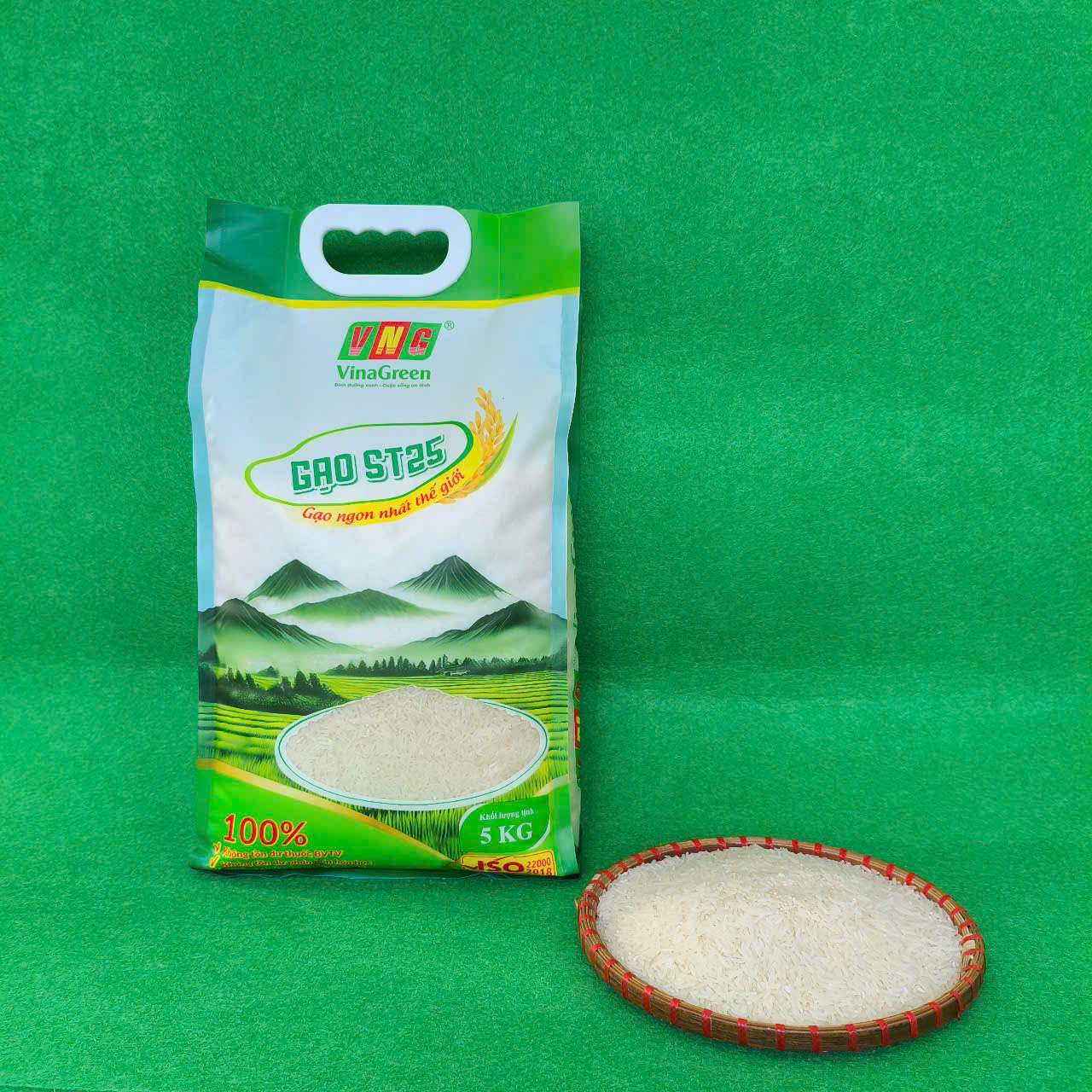 Gạo ST25 VinaGreen chính hãng