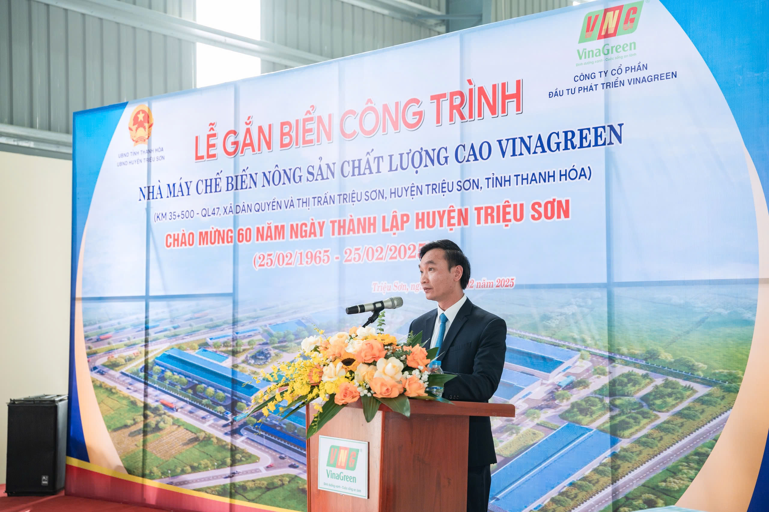 TS. Đỗ Minh Thuỷ - Chủ tịch Hội đồng quản trị Công ty CP đầu tư phát triển VinaGreen phát biểu
