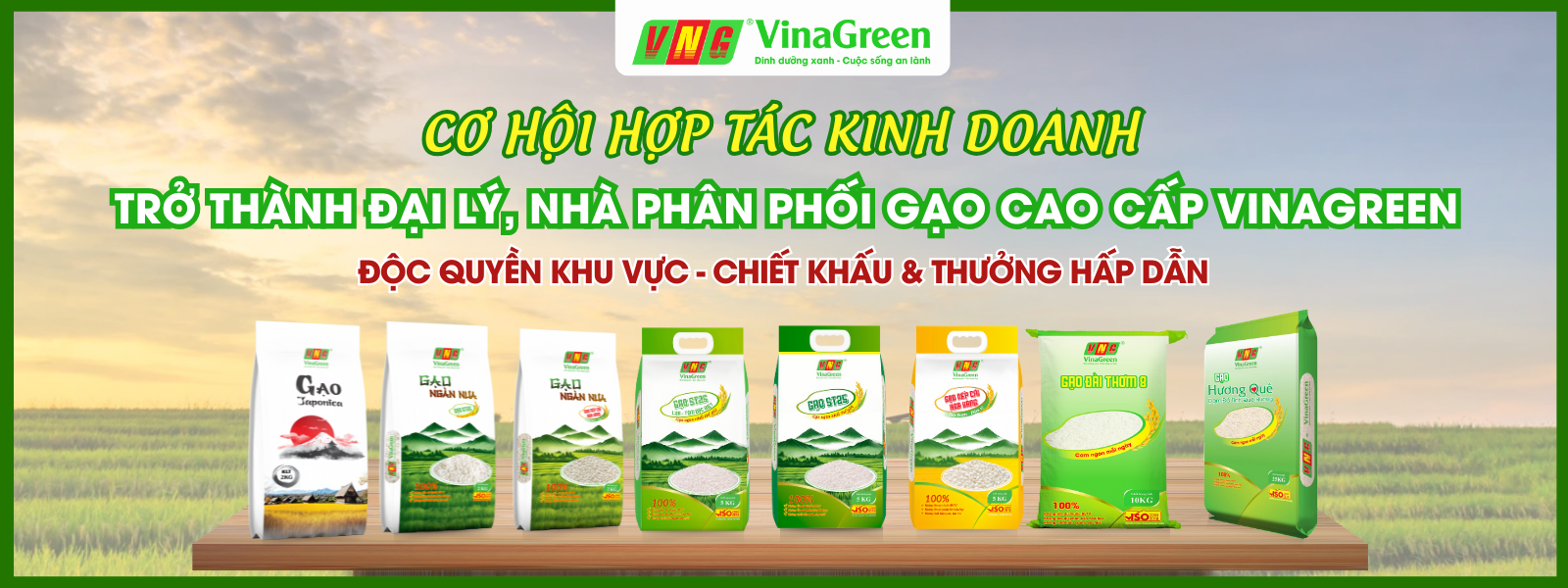Nguồn Cung Cấp Gạo Giá Tốt Tại Hà Nội - Nguồn Sỉ Gạo Tại Nhà Máy Chế Biến Nông Sản Chất Lượng Cao VinaGreen