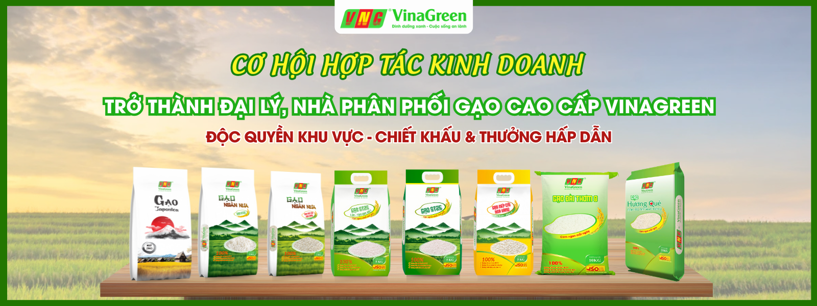 Kinh Doanh Gì Vốn Ít Dễ Thành Công Năm 2025? Cơ Hội Khởi Nghiệp Với Gạo Sạch Từ VinaGreen