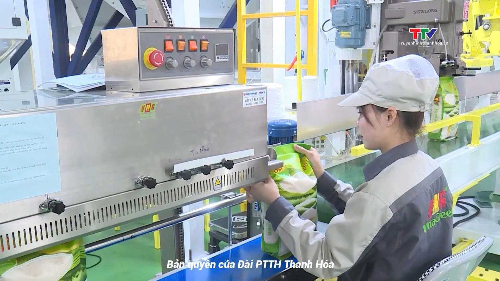 Dây truyền sản xuất Nông Sản Chất Lượng Cao VinaGreen