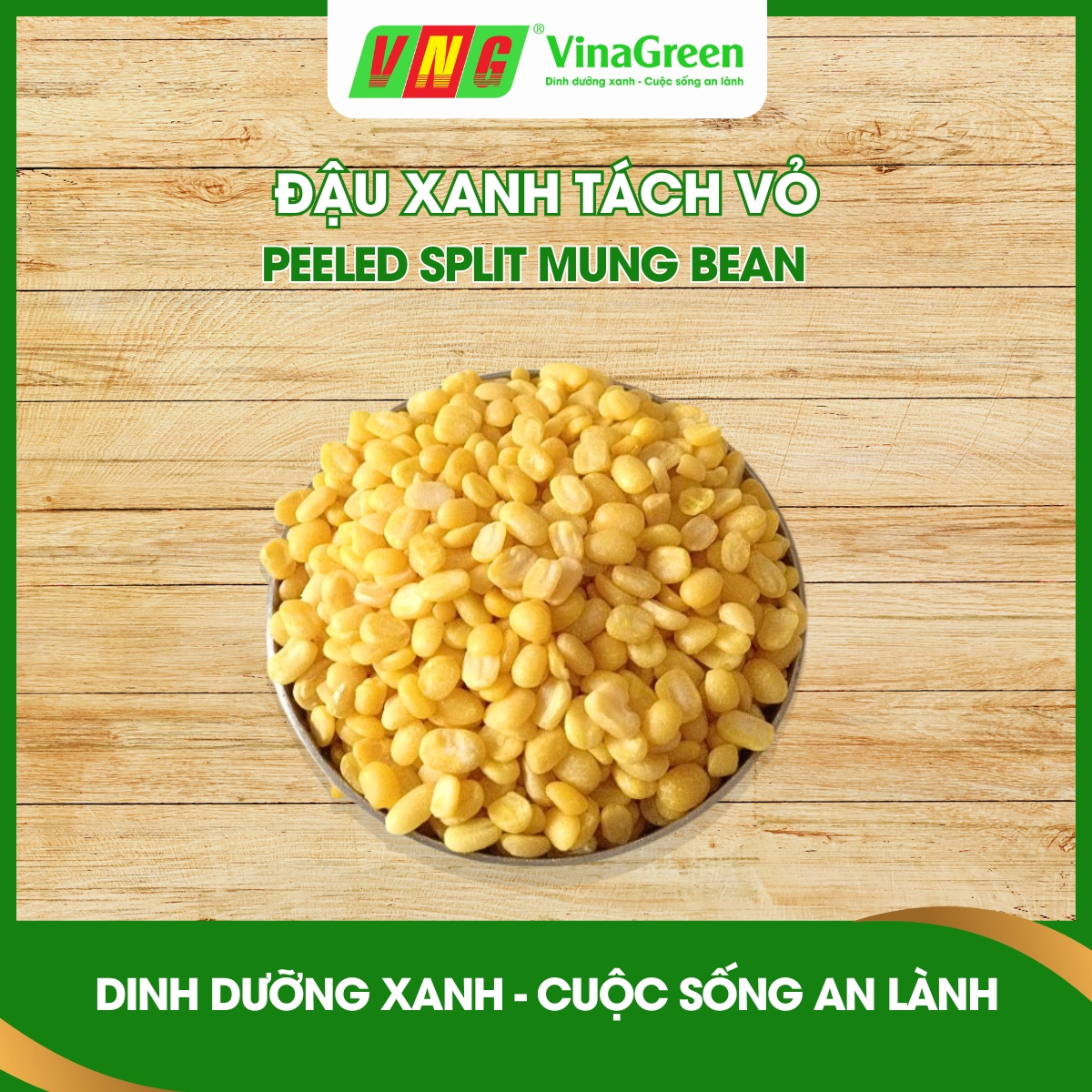 ĐẬU XANH TÁCH VỎ