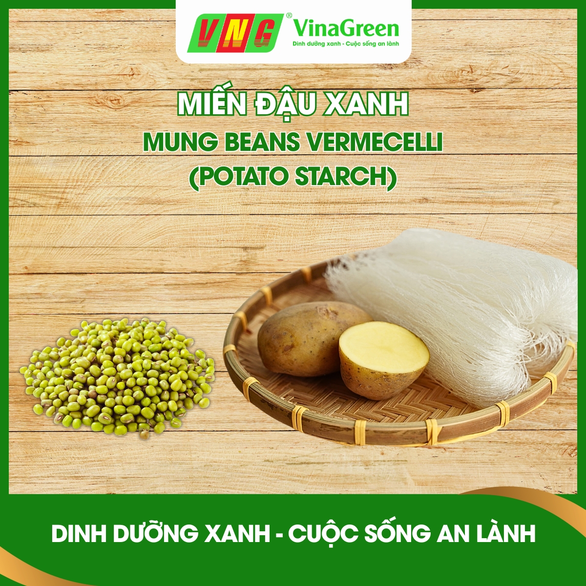 Miến đậu xanh khoai tây