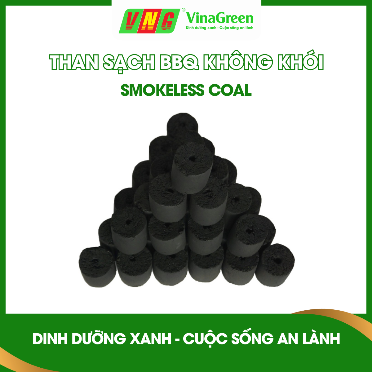 Than sạch BBQ không khói