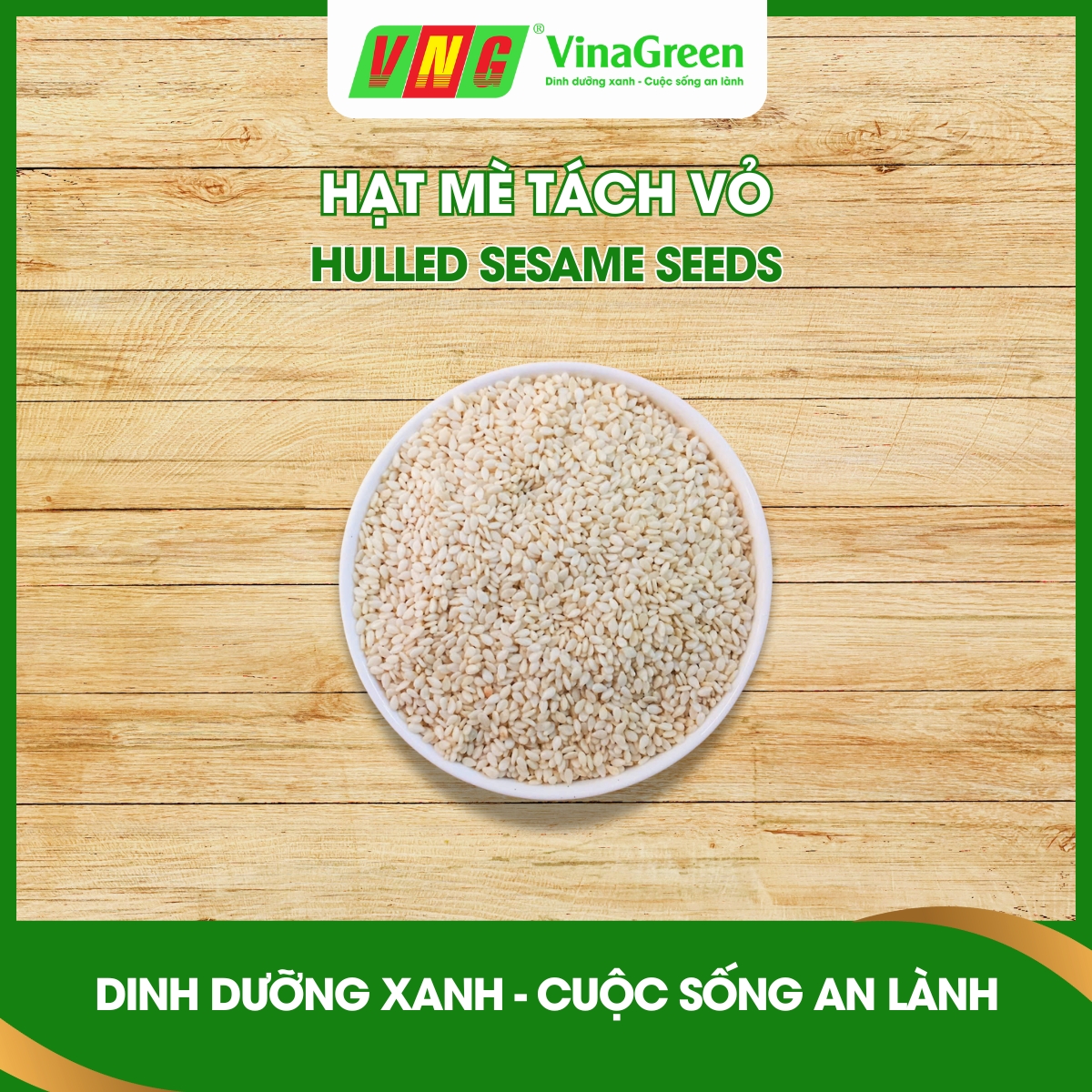 hạt mè tách vỏ