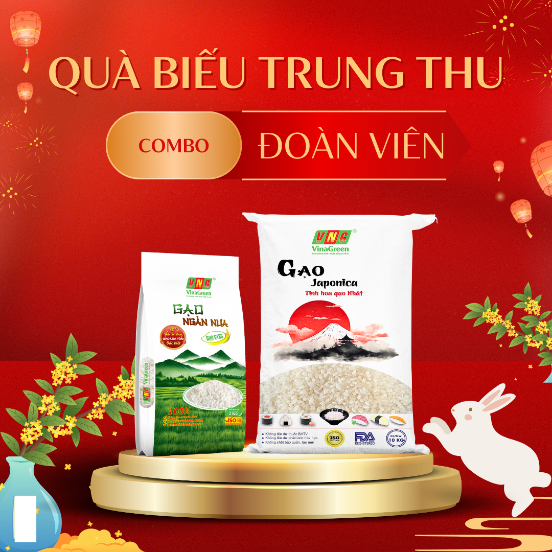 Quà Biếu Trung Thu Từ Gạo Sạch 2025 – Xu Hướng Tặng Quà Tinh Tế, An Toàn, Ý Nghĩa